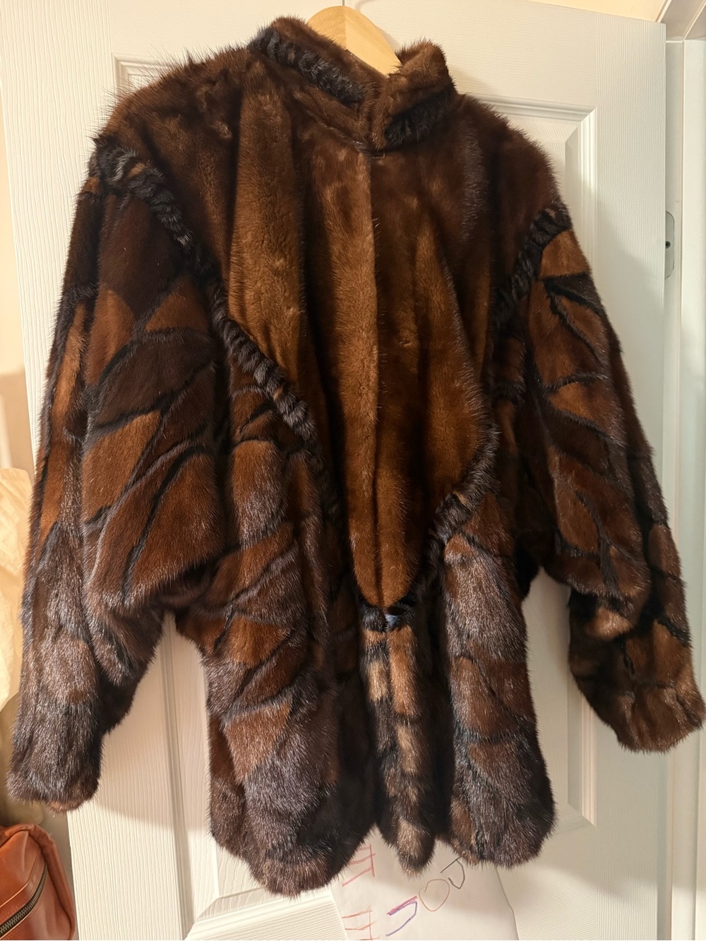 Vintage Brown Fur Coat